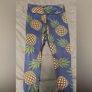 Pineapple Print Leggings